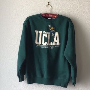 Green UCLA Crew Neck